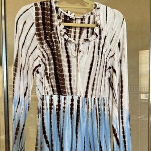 Boston Proper Comfortable Knit Long Sleeve Top Size L